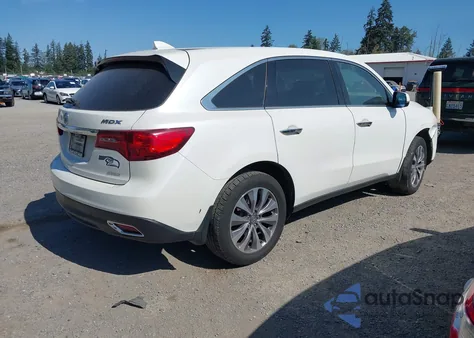 2014 Acura Mdx Technology from USA, damaged, VIN 5FRYD4H43EB005531